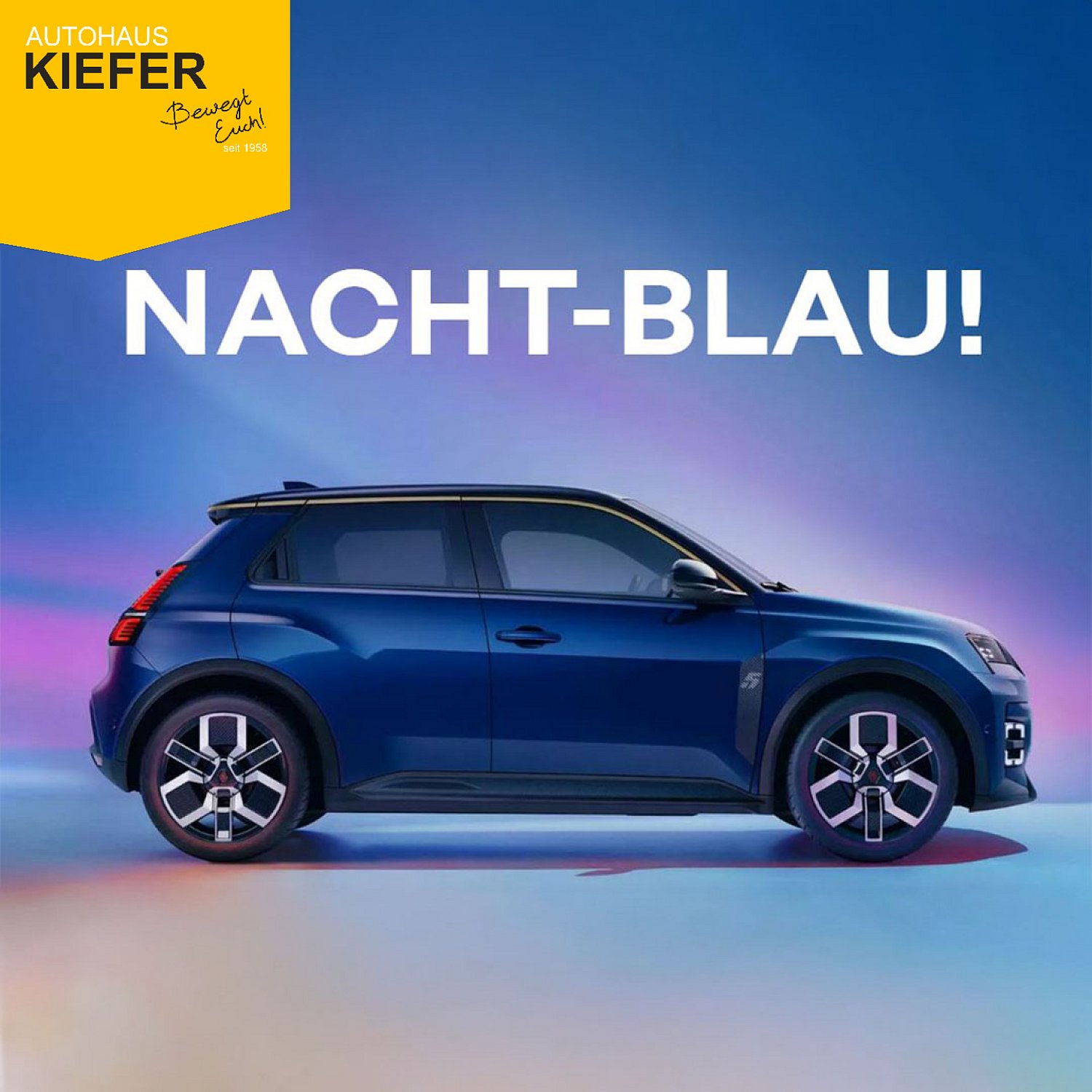 Autohaus Kiefer- Der Countdown läuft: Der neue Renault R5